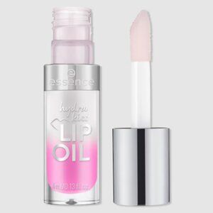 🌈4/$20 NEW Essence Hydra Kiss Lip Oil Shade 01 Kiss From A Rose Full Size